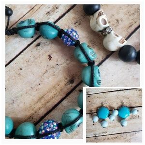 Set Of Earrings and Bracelets